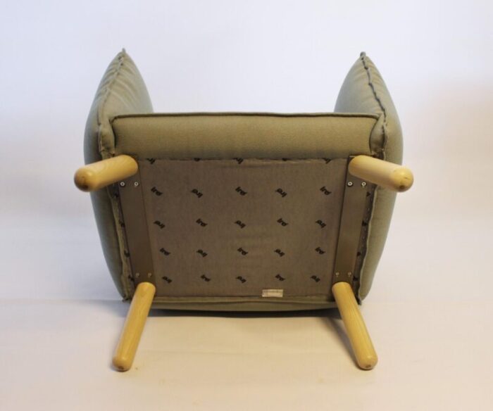 swedish fabric dormi lounge chair from ire 1990s 8