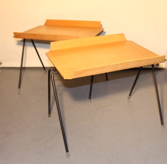 swiss 701 nesting tables from horgenglarus 1954 set of 2 4