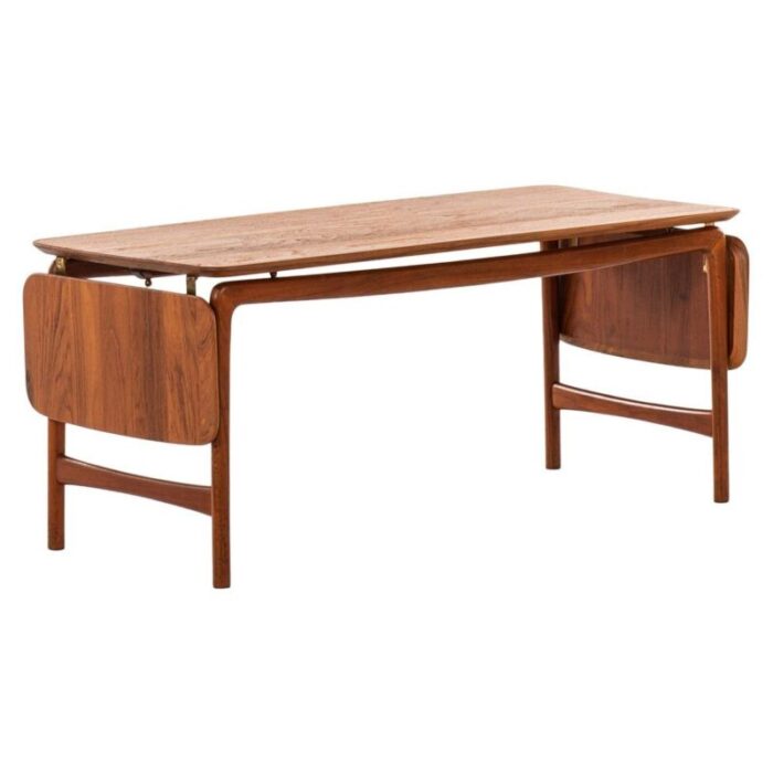 teak model fd 15 54 coffee table by peter hvidt orla molgaard nielsen 1956 1