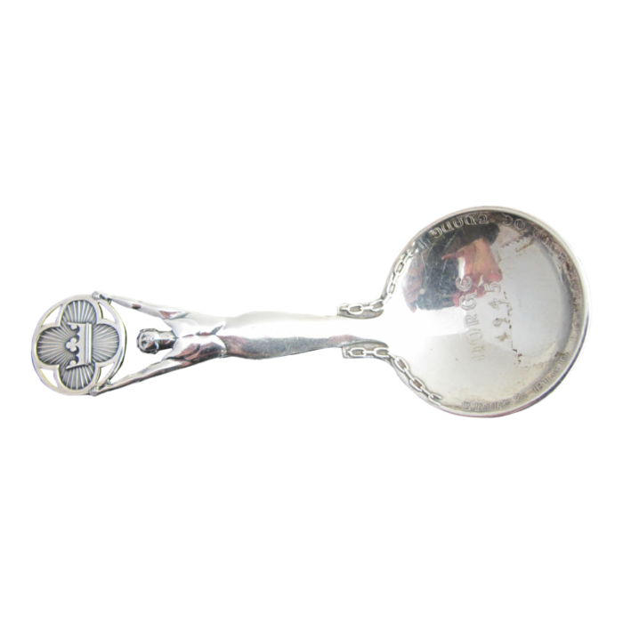 thorvald marthinsen norway 830 silver 1945 liberation spoon 4 34 0169