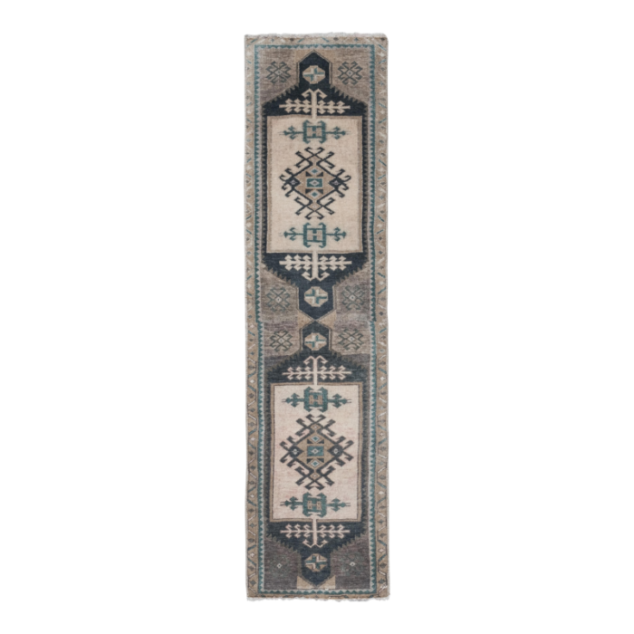 turkish hallway runner rug 15 x 56 0217