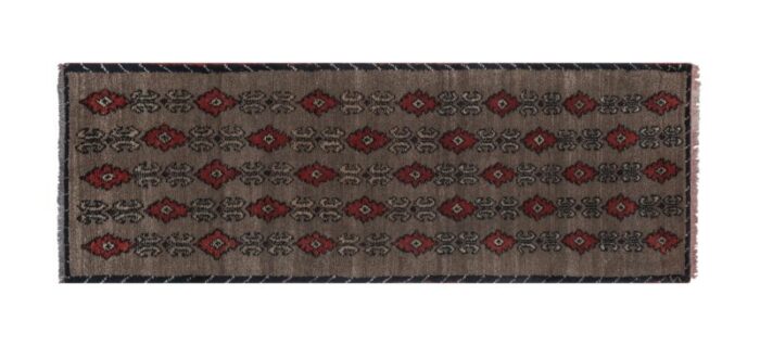 turkish karapinar tulu rug 25 x 74 0568