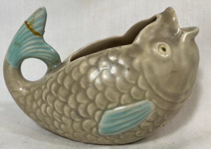 vintage 8 piece art deco shorter and sons fish plates and creamergravy boat from england circa 1930 5471