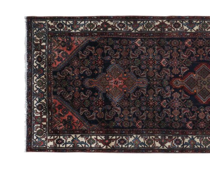 vintage anatolian tribal runner rug 3239