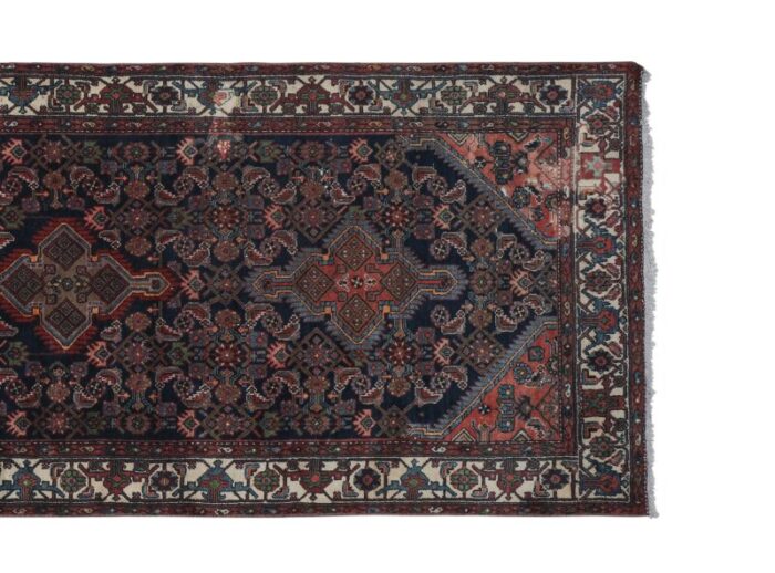 vintage anatolian tribal runner rug 5979