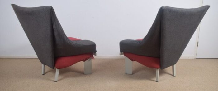 vintage armchairs from cassina set of 2 2