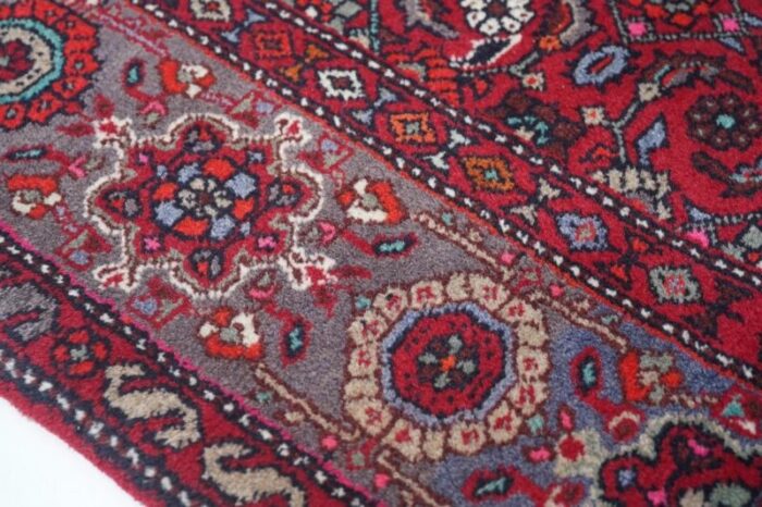 vintage bijar rug 46 x 8 4124