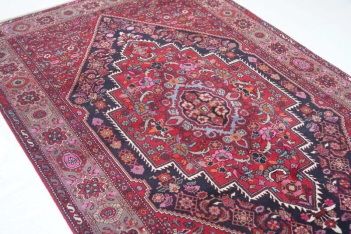 vintage bijar rug 46 x 8 5609