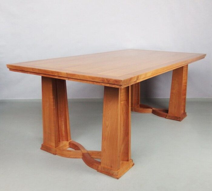 vintage cherry dining table 1940s 1