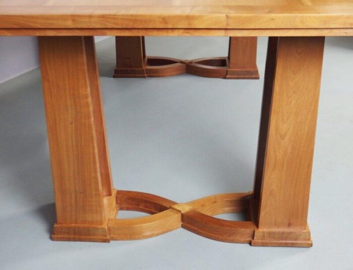 vintage cherry dining table 1940s 11