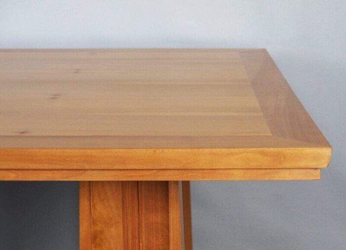 vintage cherry dining table 1940s 12