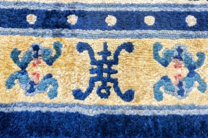 vintage chinese rug 31 x 6 1856