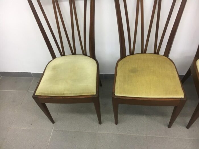 vintage dining chairs by a a patijn 1950s set of 4 4