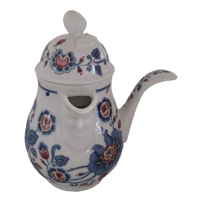 vintage este lauder delft small porcelain teapot 2368