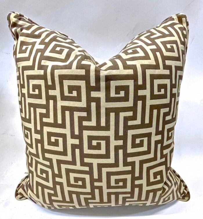 vintage greek key style geometric pillows pr 2227