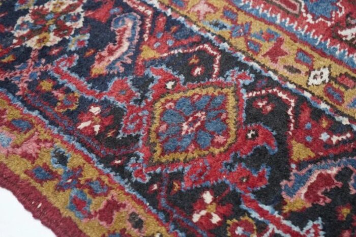 vintage heriz rug 7 x 810 5551