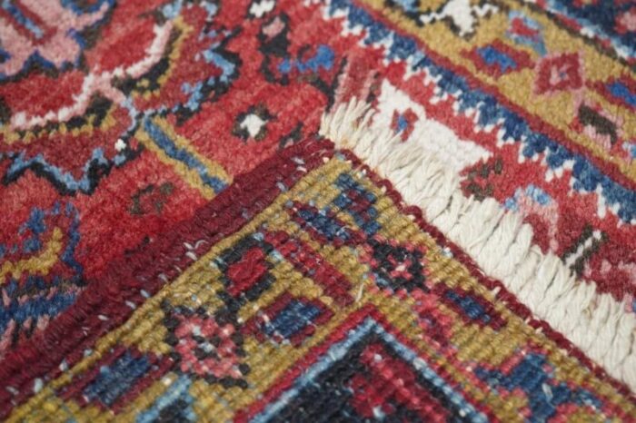 vintage heriz rug 7 x 810 7521