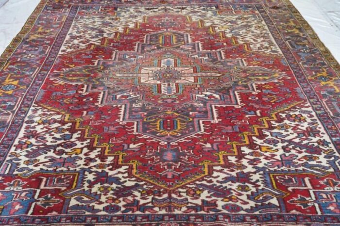 vintage heriz rug 710 x 1011 8611