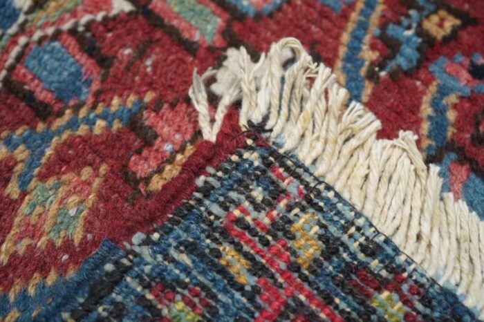 vintage heriz rug 73 x 109 0667