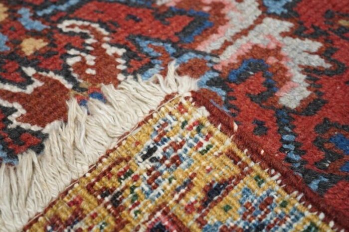 vintage heriz rug 74 x 108 5611