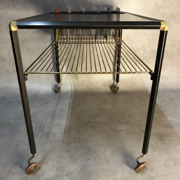 vintage industrial iron trolley 1950s 10