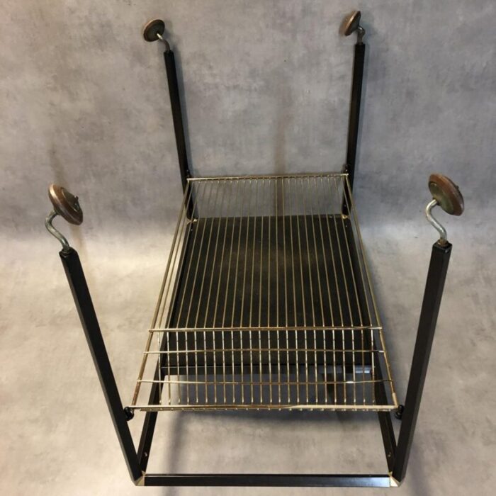 vintage industrial iron trolley 1950s 14