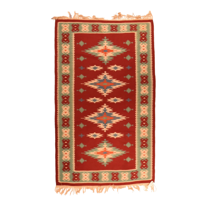 vintage kilim rug 40 x 69 5291