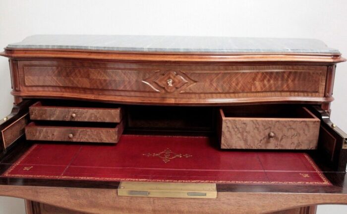 vintage louis xv style rosewood dresser 4