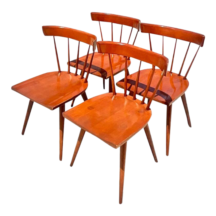 vintage mid century modern after paul mccobb for winchendon furniture dining chairs set of 4 7978