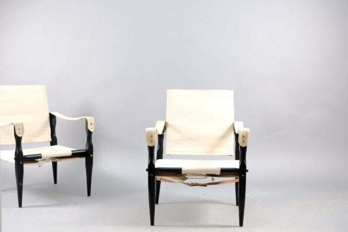 vintage safari lounge chairs by wilhelm kienzle for wohnbedarf set of 2 11