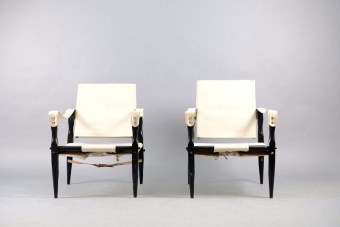 vintage safari lounge chairs by wilhelm kienzle for wohnbedarf set of 2 14