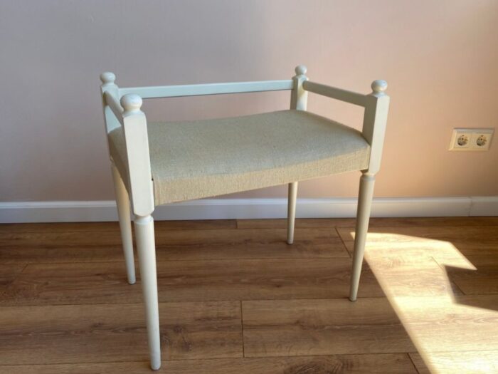 vintage scandinavian stool 1950s 9