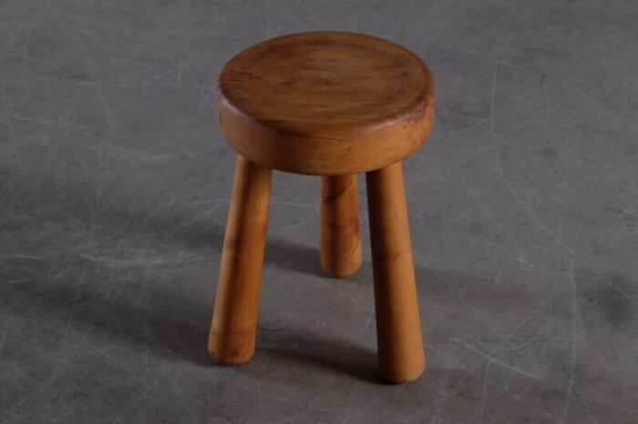 vintage stool by ingvar hildingsson 1970s 2