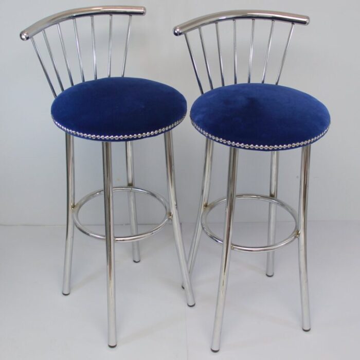 vintage stools 1970s set of 2 4