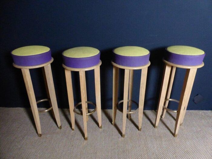 vintage stools set of 4 7