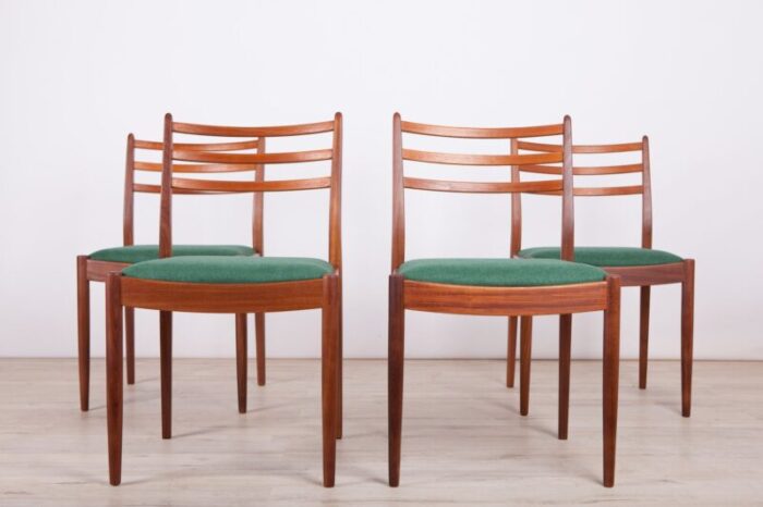 vintage teak dining chairs by victor wilkins for g plan 1960s set of 4 2