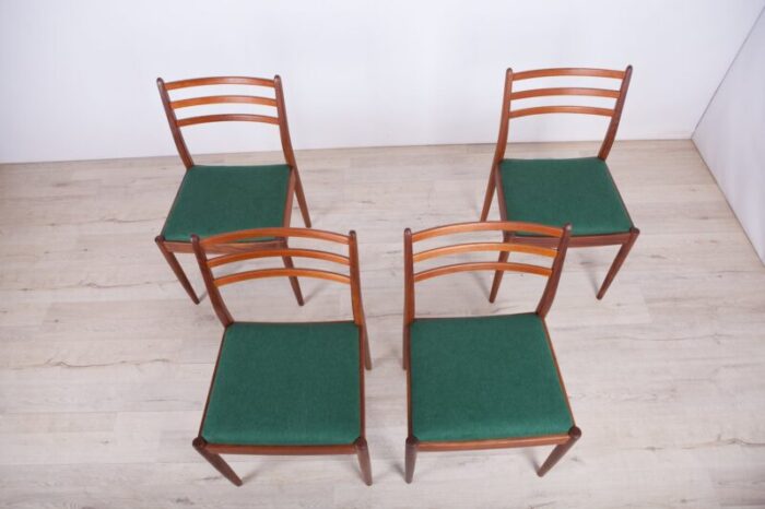 vintage teak dining chairs by victor wilkins for g plan 1960s set of 4 3