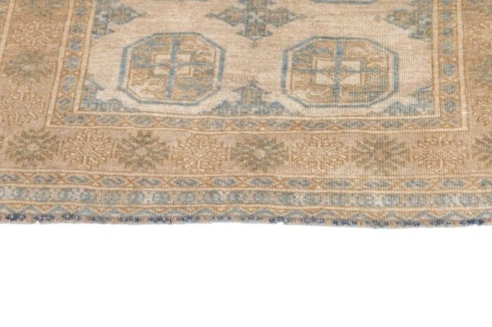 vintage turkmen rug 44 x 63 2954