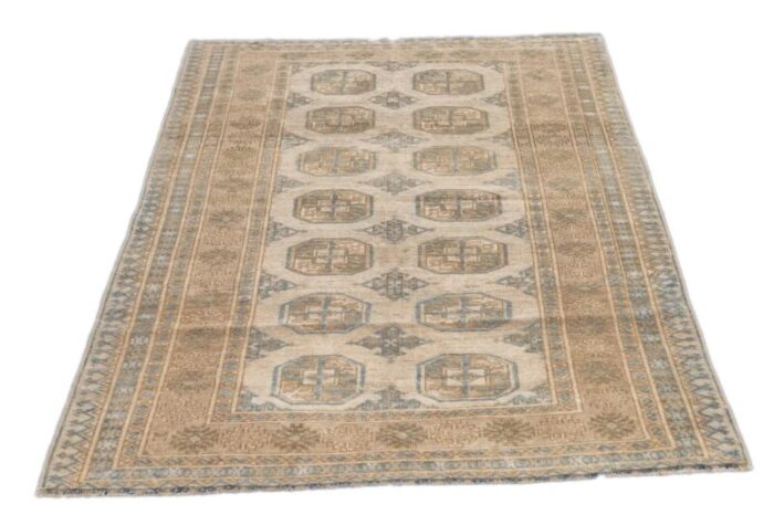 vintage turkmen rug 44 x 63 7830