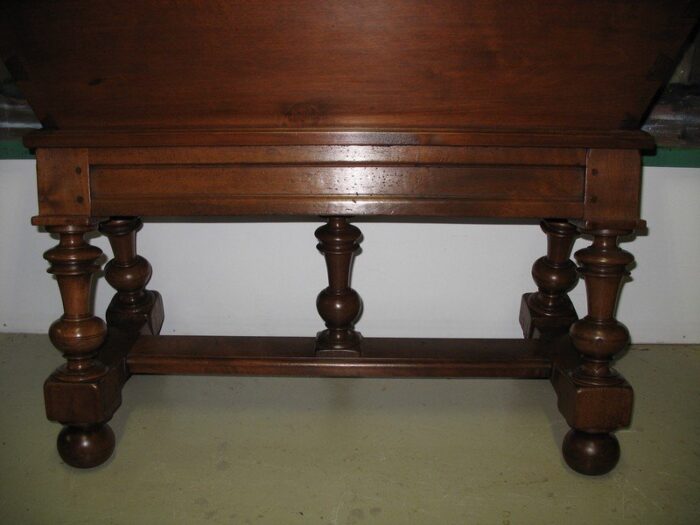 vintage walnut dresser 4