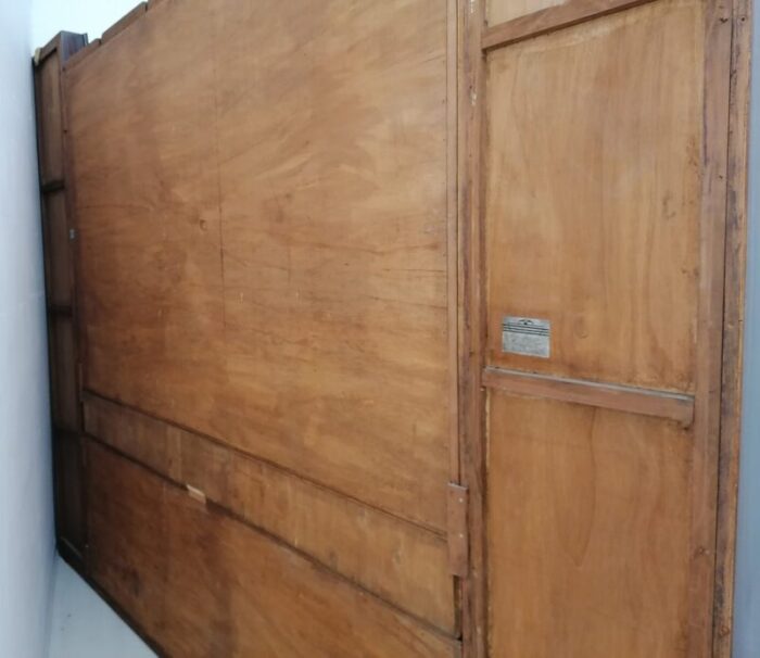 walnut sideboard with mirrors by guglielmo ulrich for ar ca 1940s 10