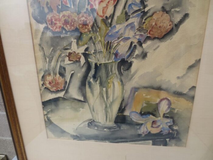 william sanger watercolor circa 1940s 4618