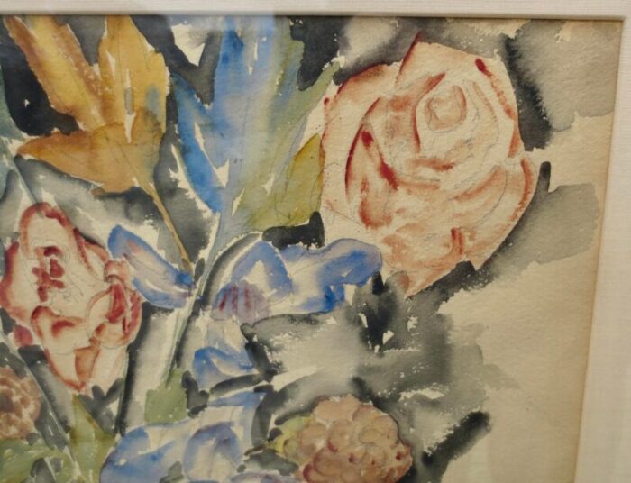 william sanger watercolor circa 1940s 7857