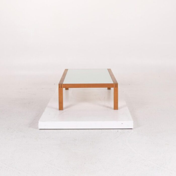 wood and glass coffee table from team 7 11