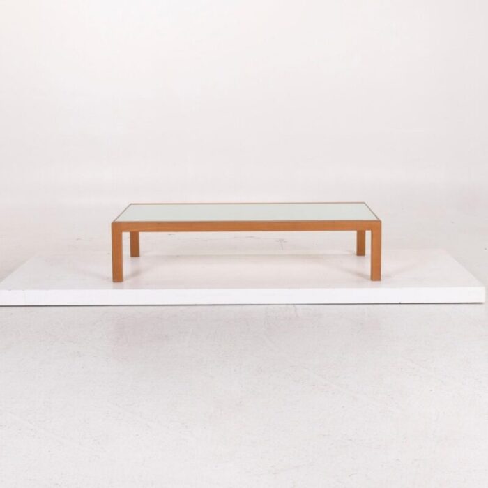 wood and glass coffee table from team 7 8