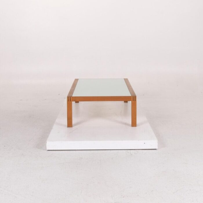 wood and glass coffee table from team 7 9