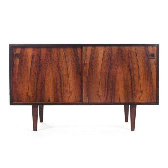 wood console table 1960s 1