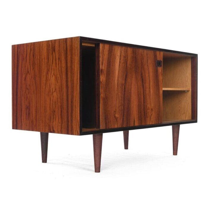 wood console table 1960s 2