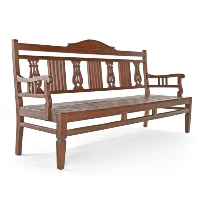 wooden bench 1940s 2 1