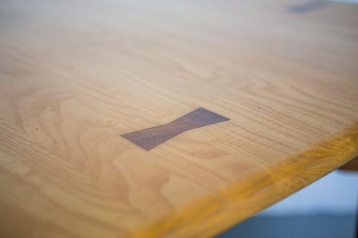 woodworking studio dining table by ejner pagh 1960s 7